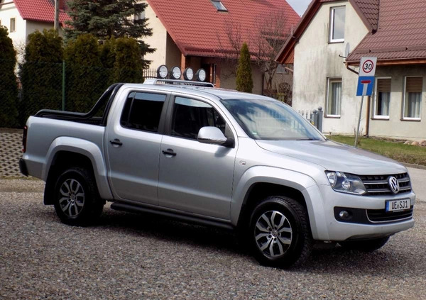 Volkswagen Amarok cena 89999 przebieg: 169999, rok produkcji 2016 z Ciężkowice małe 529